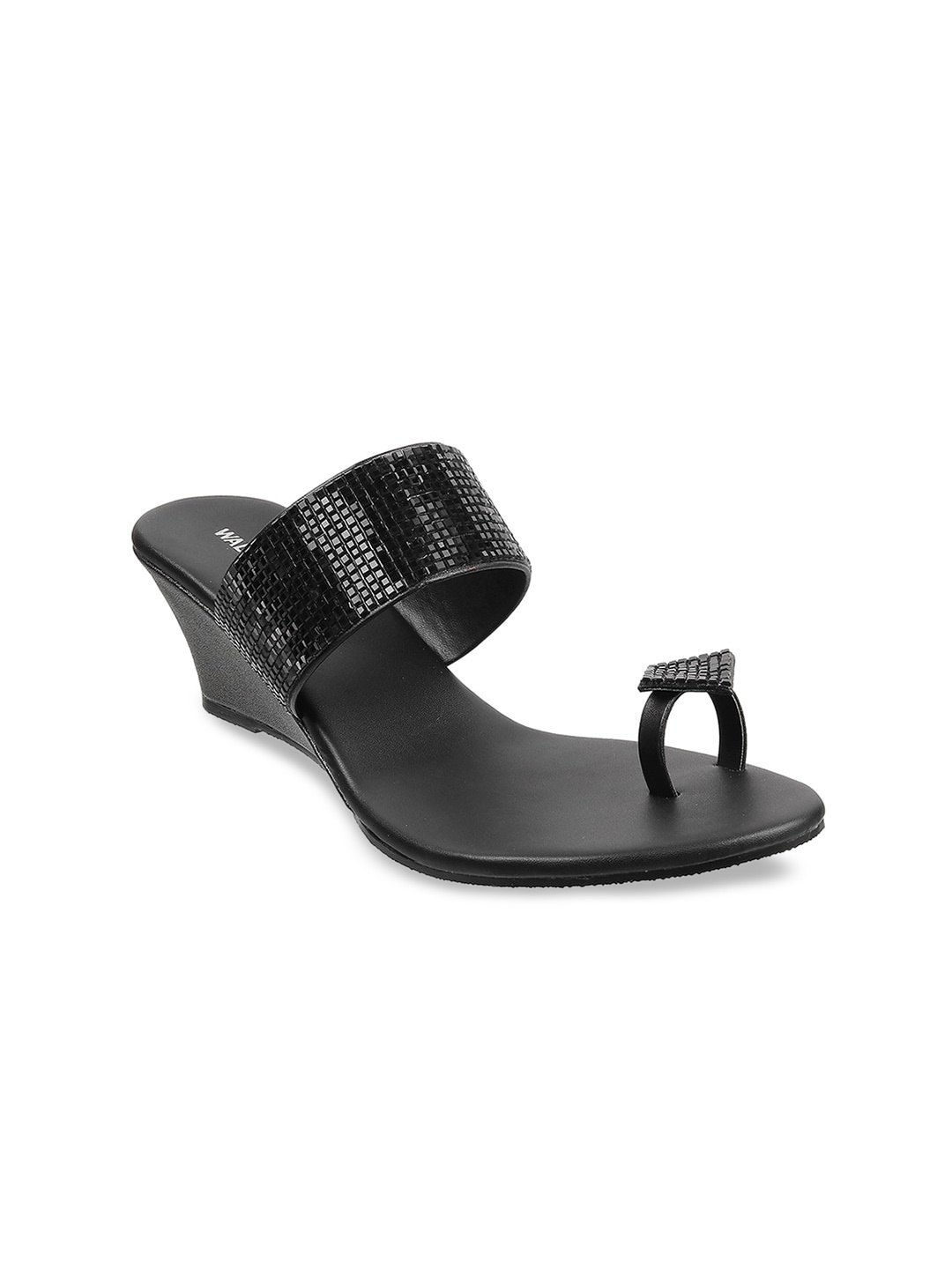 

WALKWAY by Metro Black Wedge Heel