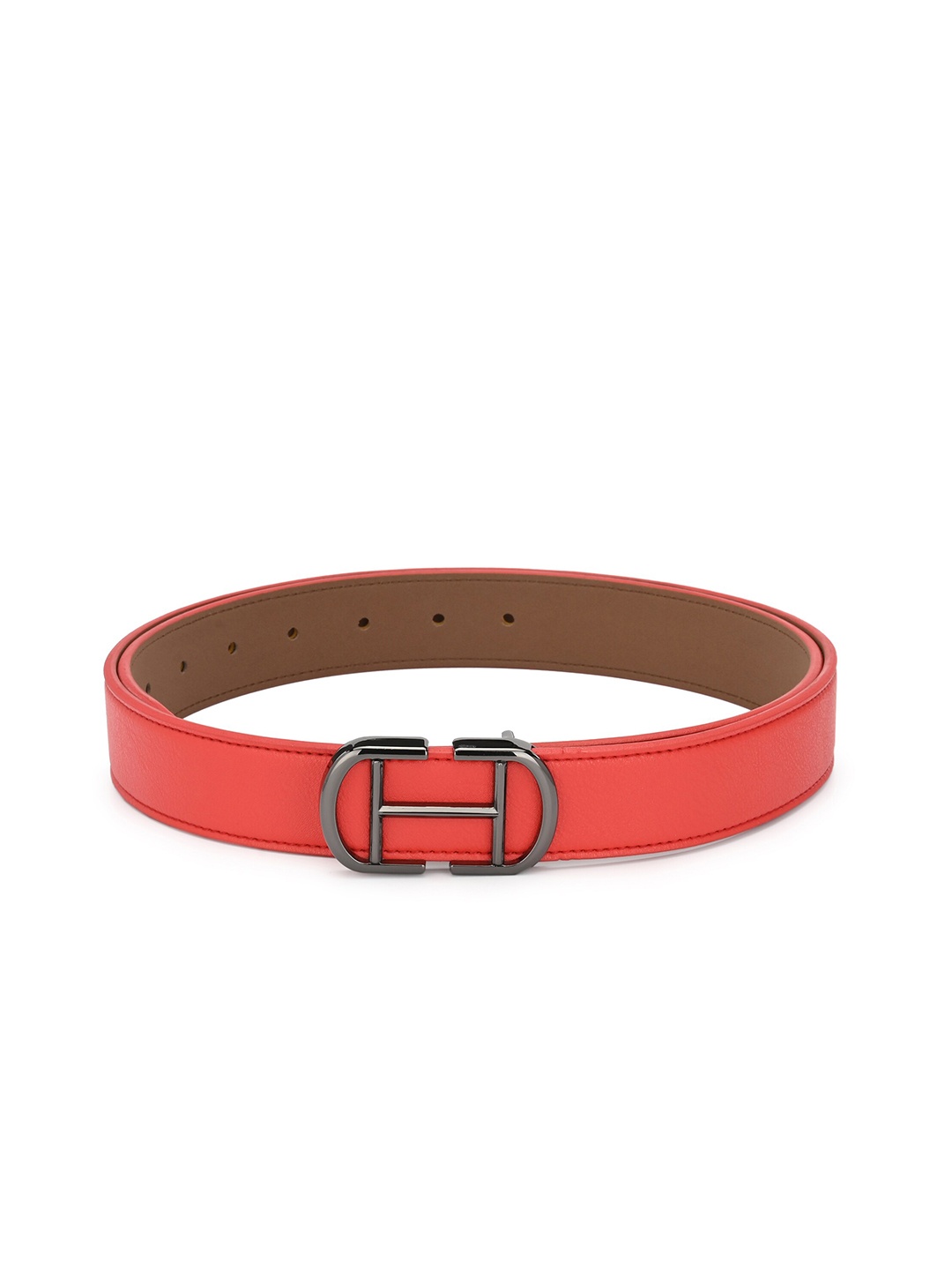 

thickskin Men Red Solid Belt