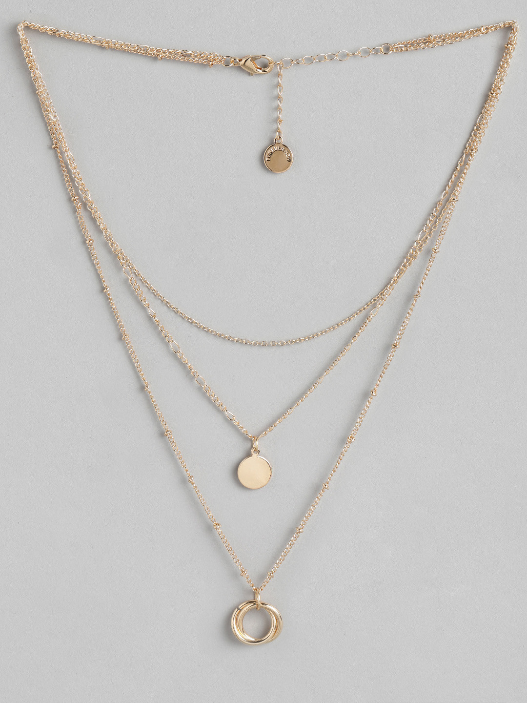 

Forever New Gold-Plated Zoya Layered Hoop Necklace