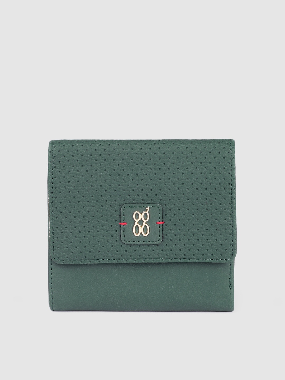 

Baggit Women Teal Three Fold Wallet