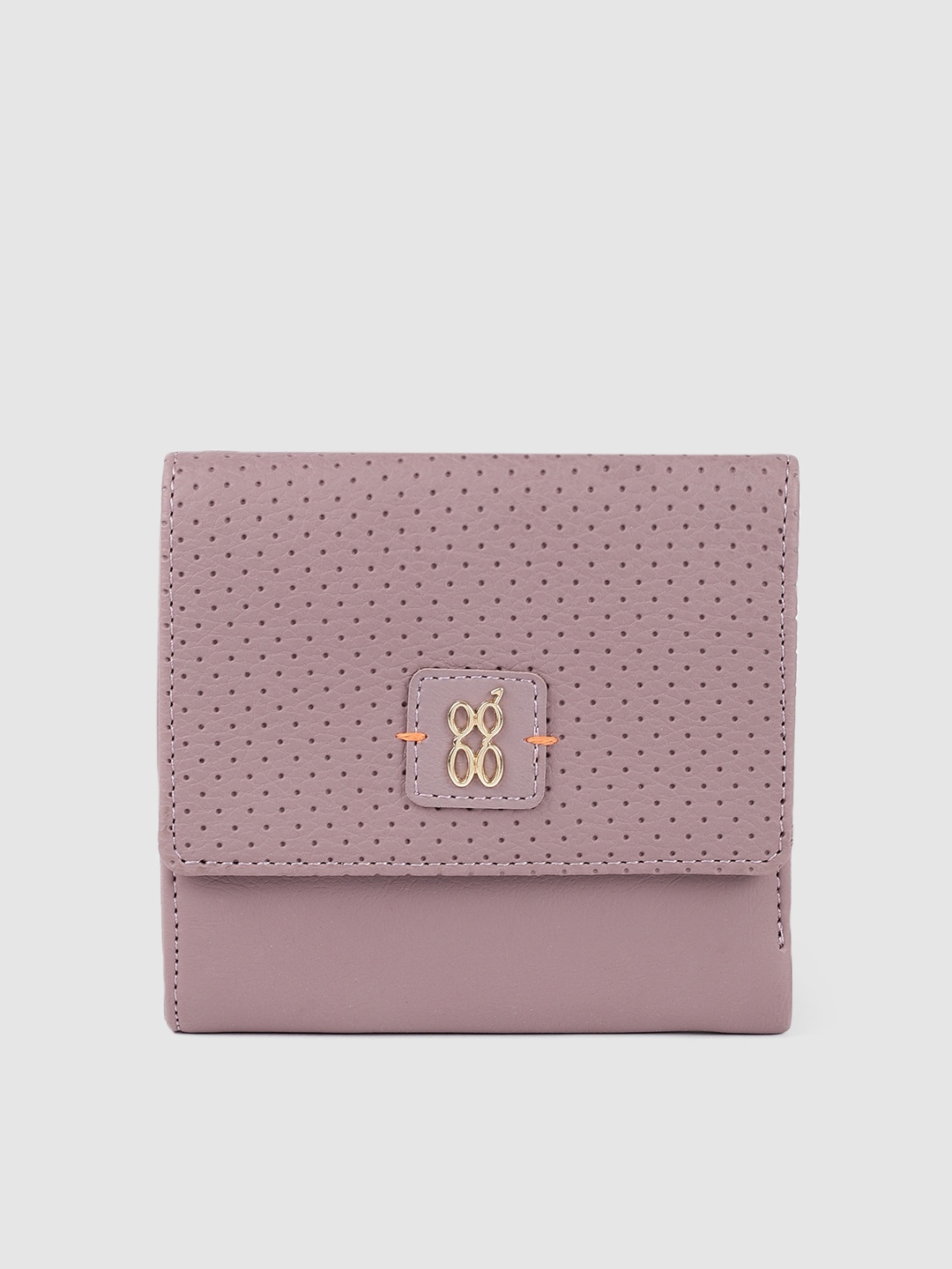 

Baggit Women Purple Two Fold Wallet
