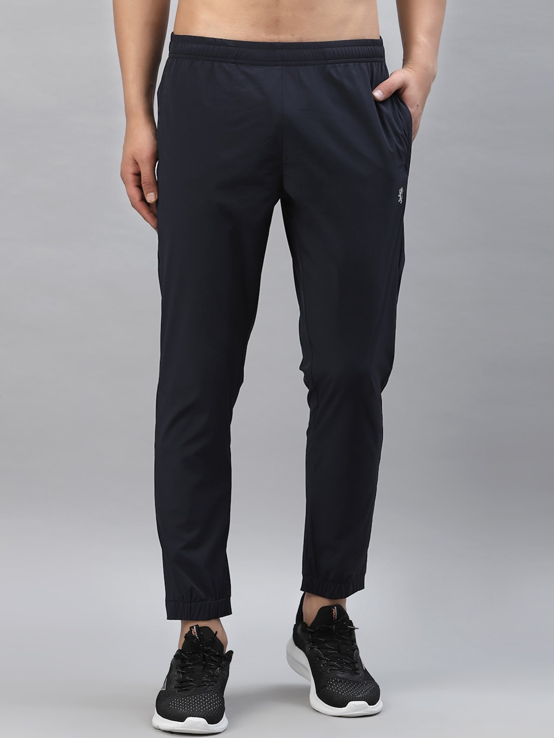

Red Tape Men Navy Blue Solid Joggers