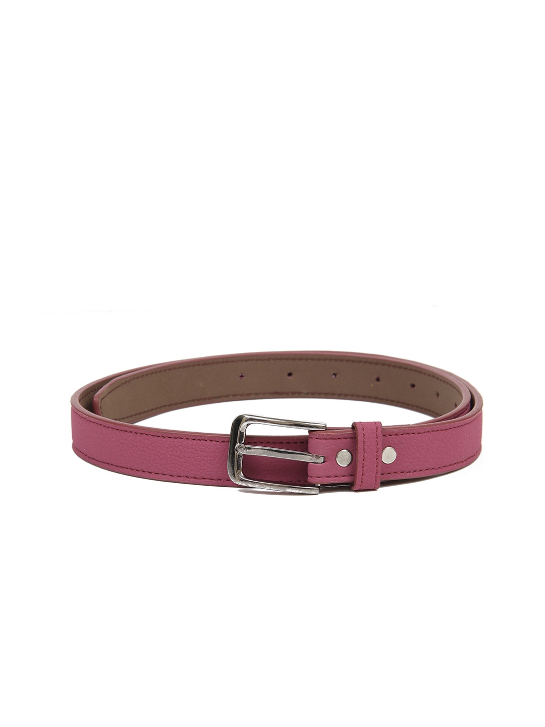 

thickskin Women Magenta Textured Belt