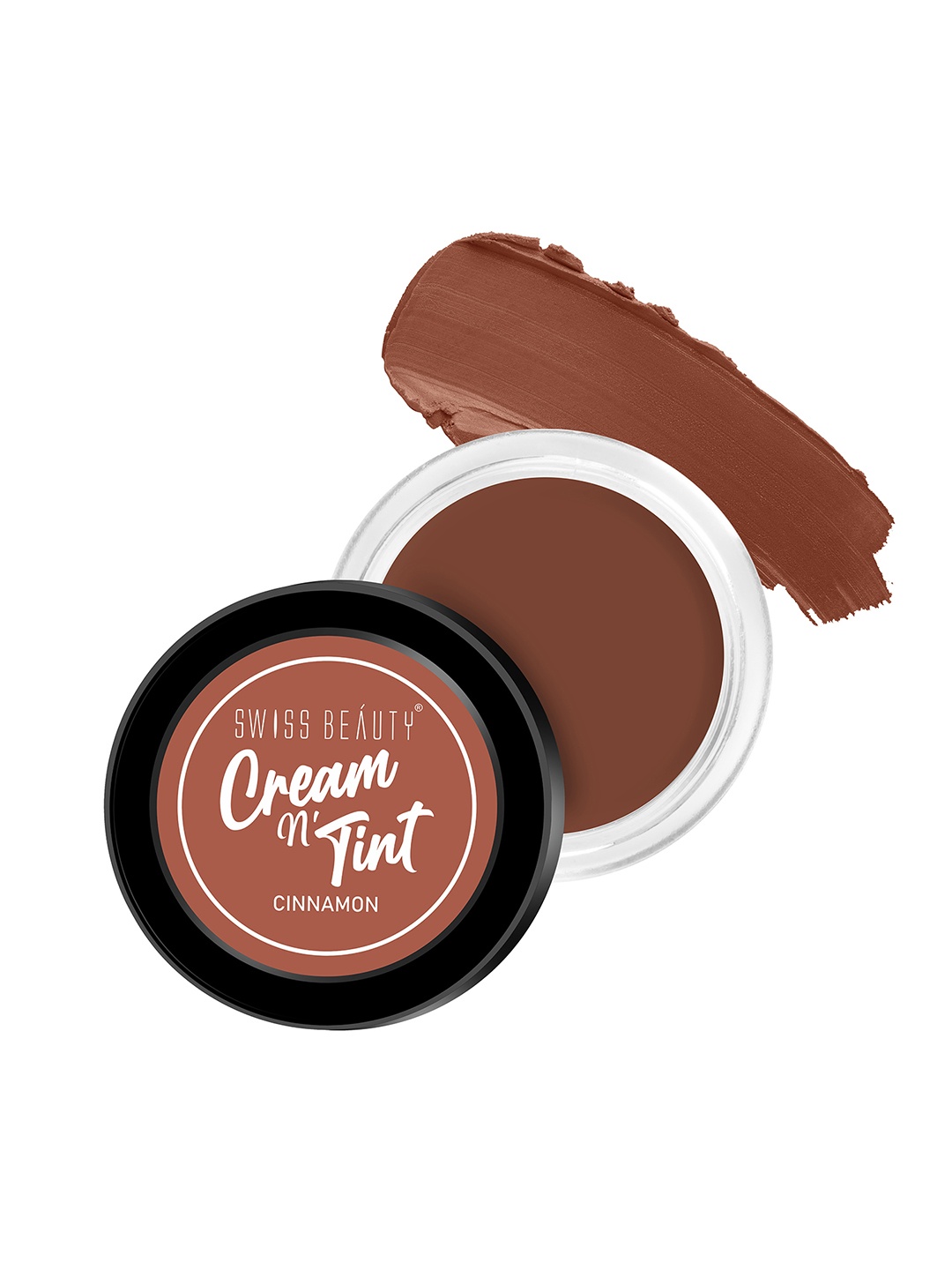 

SWISS BEAUTY Lip & Cheek Cream N Tint 8g - Cinnamon, Brown