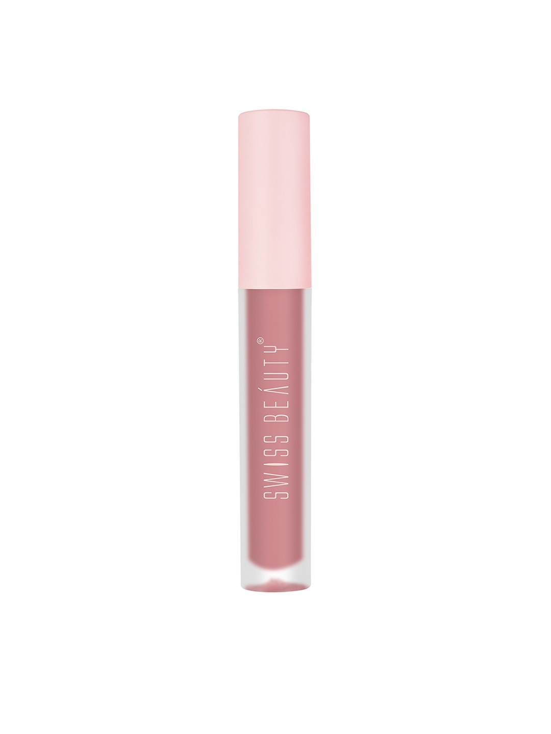 

SWISS BEAUTY Super Matte Liquid Lipstick 3.5 ml - Nude Mauve, Peach