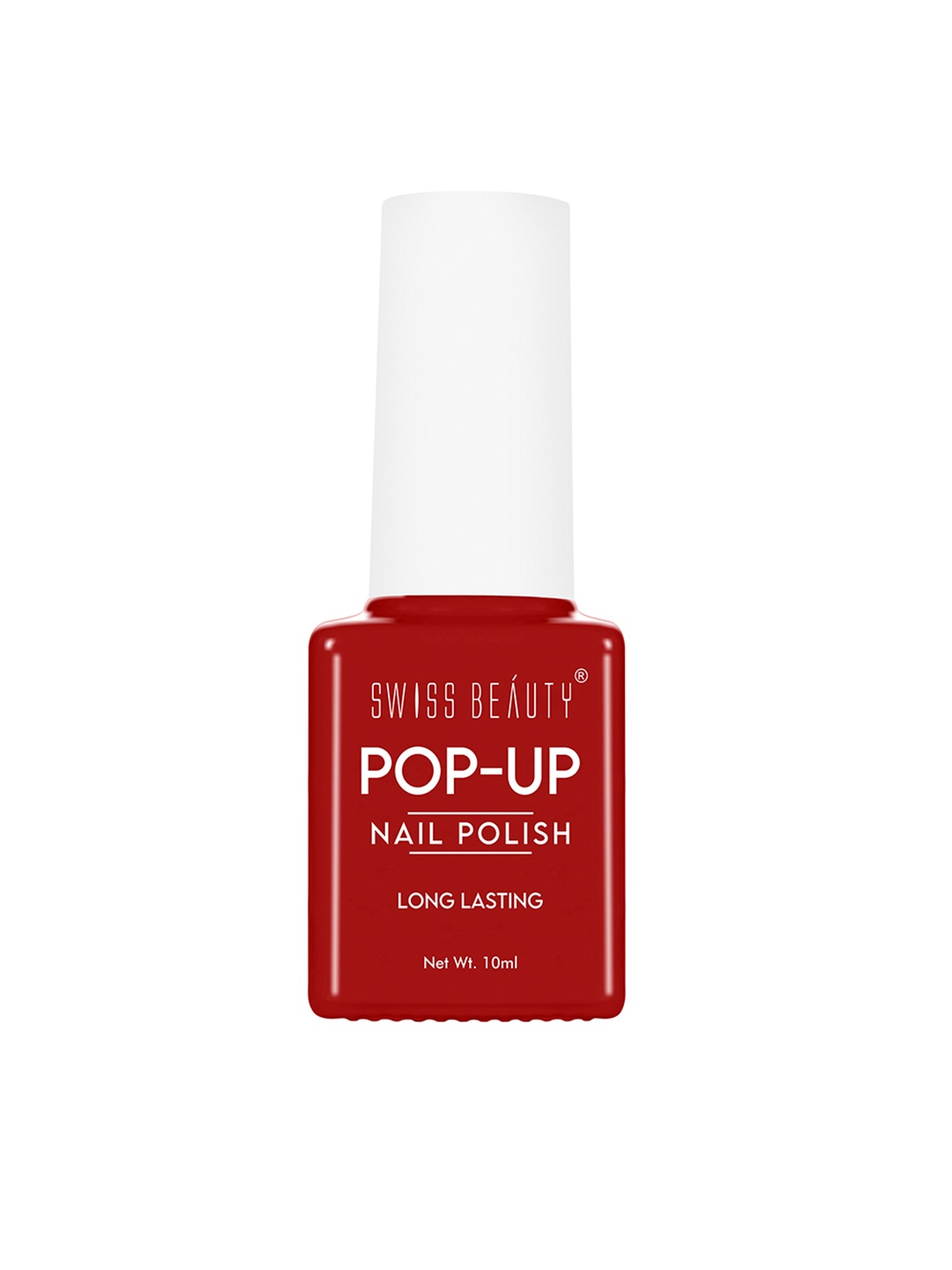 

SWISS BEAUTY Long-Lasting Pop-Up Nail Polish - 35, Red