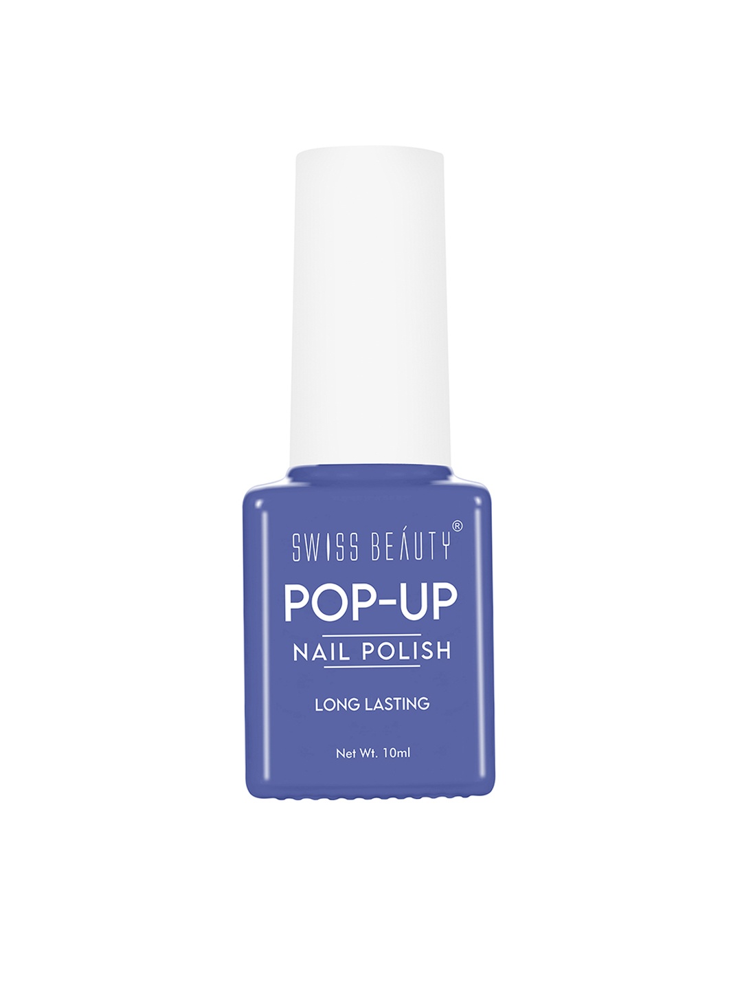 

SWISS BEAUTY Pop Up Long-Lasting Nail Polish 10ml - 22, Blue