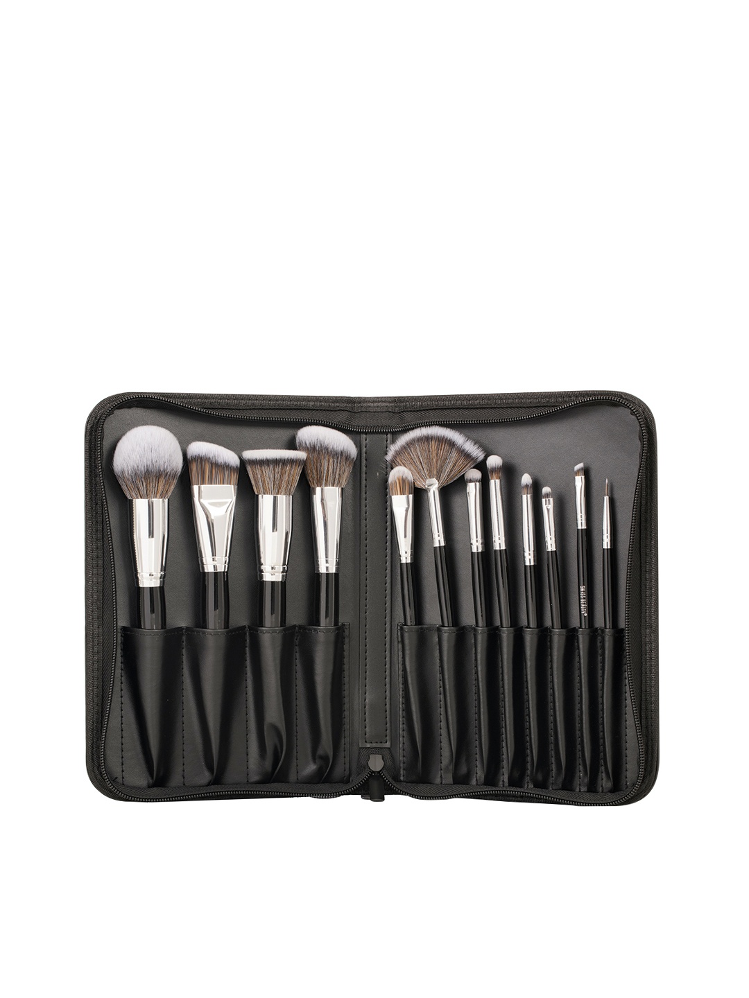 

SWISS BEAUTY Professional 12 Makeup Brush Set - Black