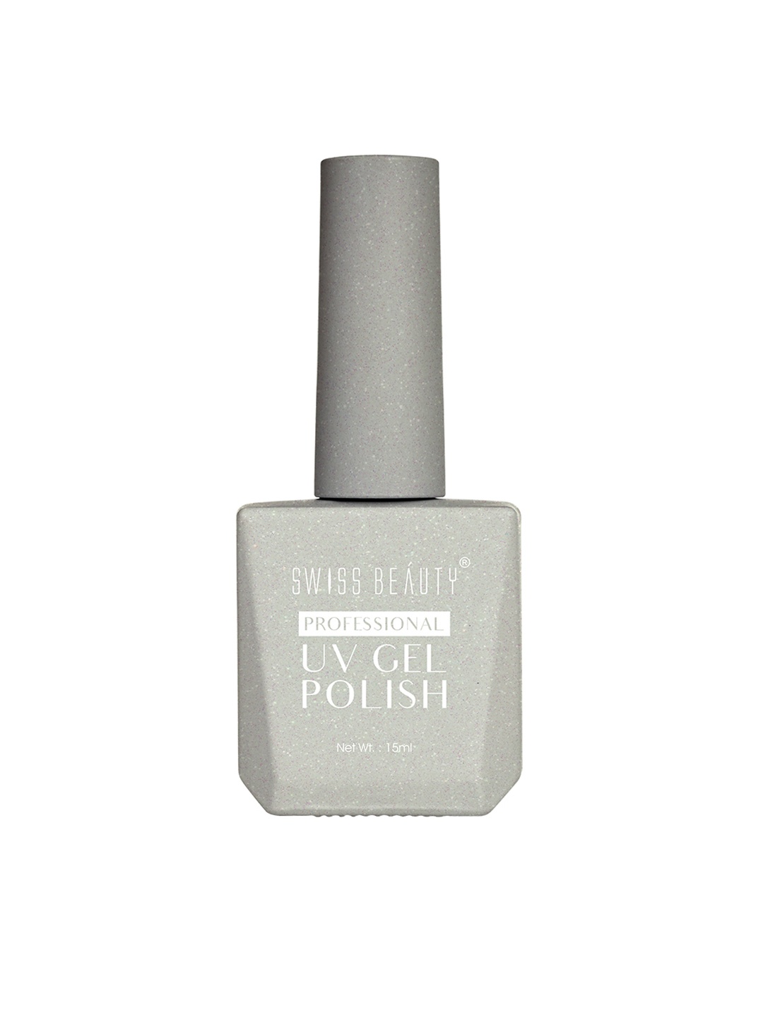 

SWISS BEAUTY Long-Lasting Quick Dry Professional UV Gel Nail Polish - 32, Silver