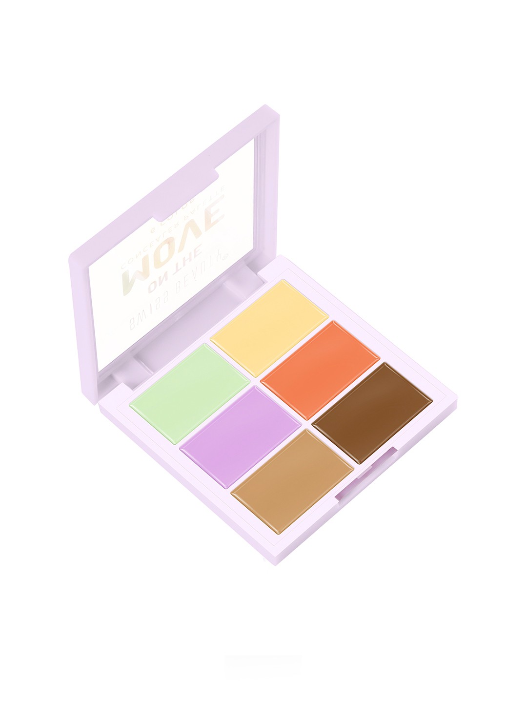 

SWISS BEAUTY On the Move 6 Color Concealer Palette - Correct & Contour, Multi