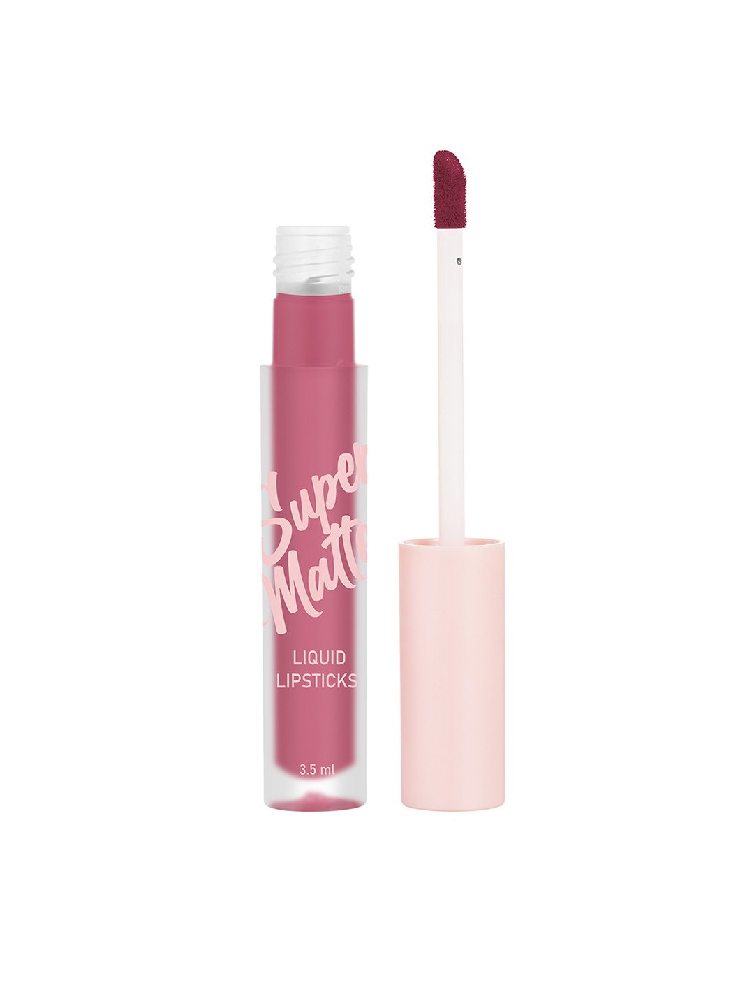 

SWISS BEAUTY Super Matte Liquid Lipstick 3.5 ml - Soft Rose, Maroon