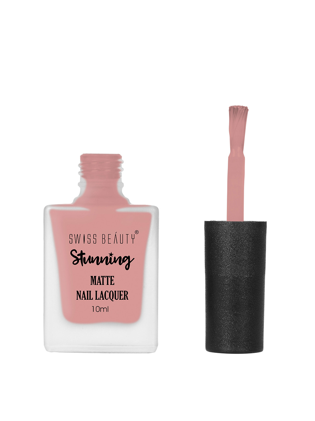 

SWISS BEAUTY Stunning Matte Nail Polish 10ml - Rose Quartz