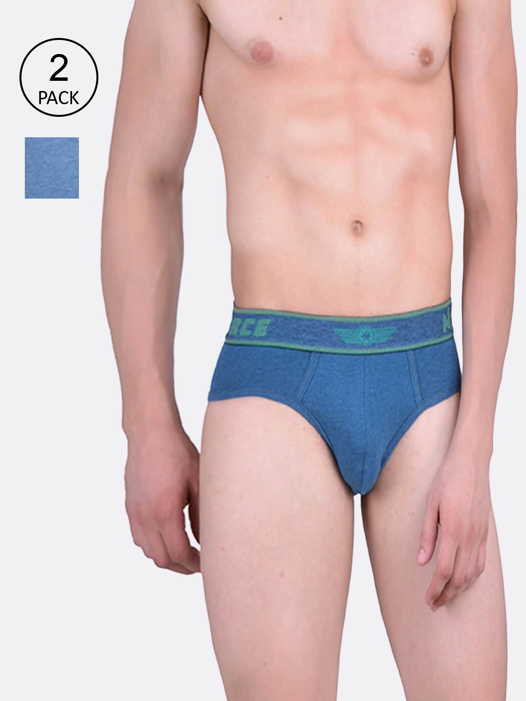 

Force NXT Men Pack of 2 Assorted Hipster Briefs
