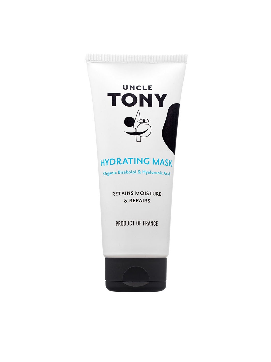 

UNCLE TONY Hydrating Mask with Organic Bisabolol & Hyaluronic Acid 100 ml, White