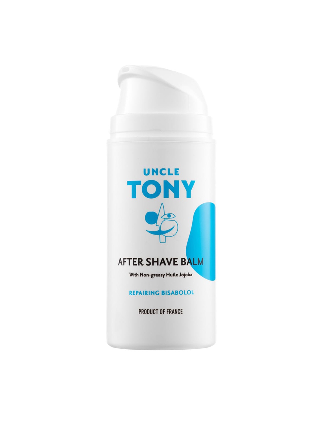 

UNCLE TONY Men Aftershave Balm with Repairing Bisabolol - 100ml, White