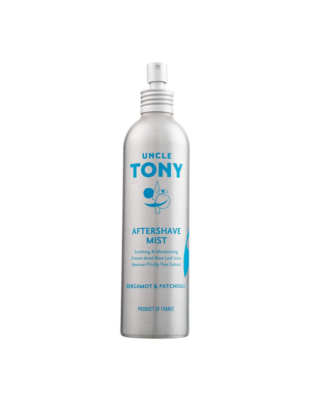 

UNCLE TONY After Shave Mist with Bergamot & Patchouli - 250 ml, Silver