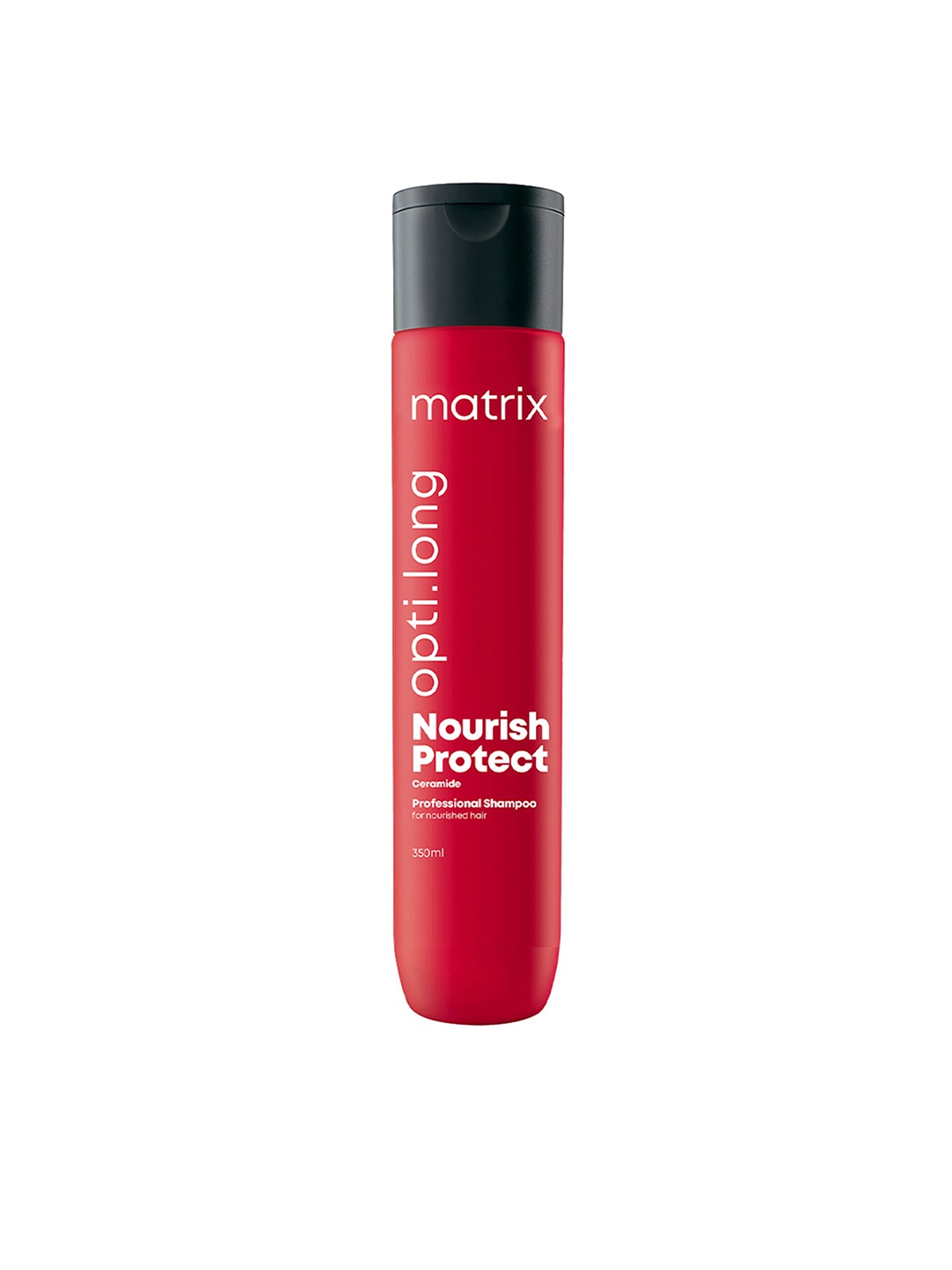 

MATRIX Opti.long Nourish Protect Shampoo with Ceramide to Protects from Split Ends - 350ml, Red