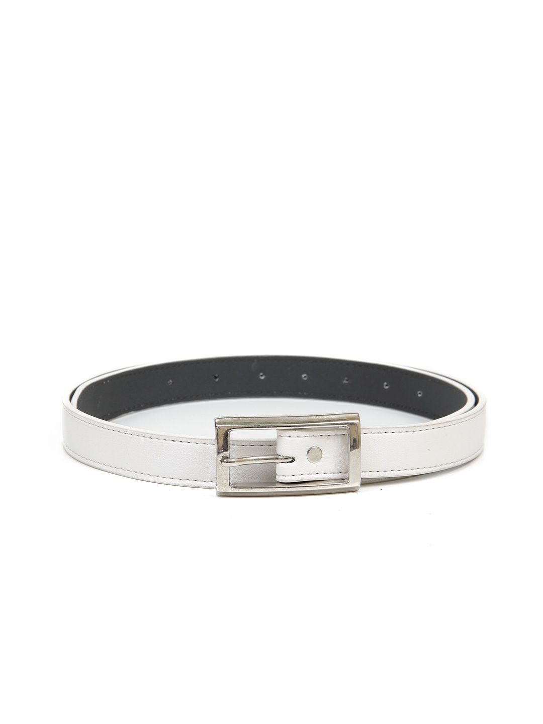 

thickskin Women White Textured Belt