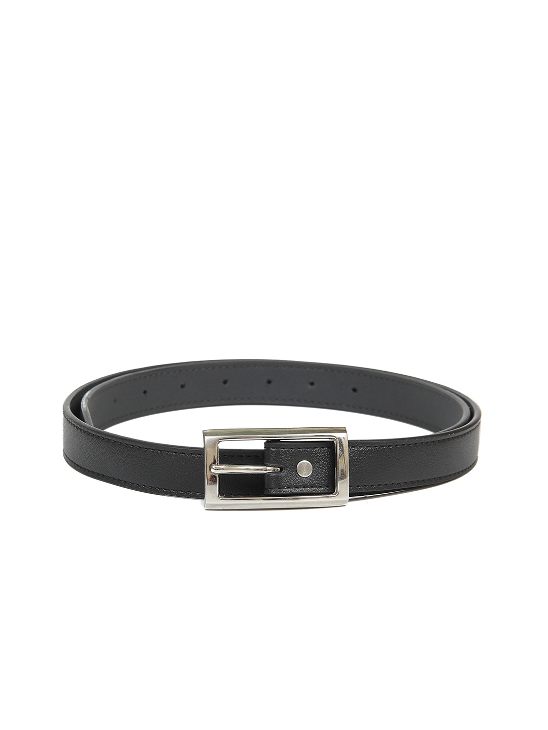 

thickskin Women Black Textured Casual Belt
