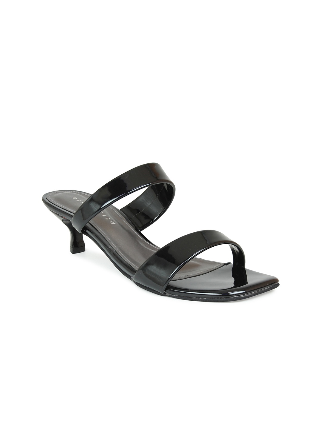 

DESIGN CREW Black Kitten Pumps