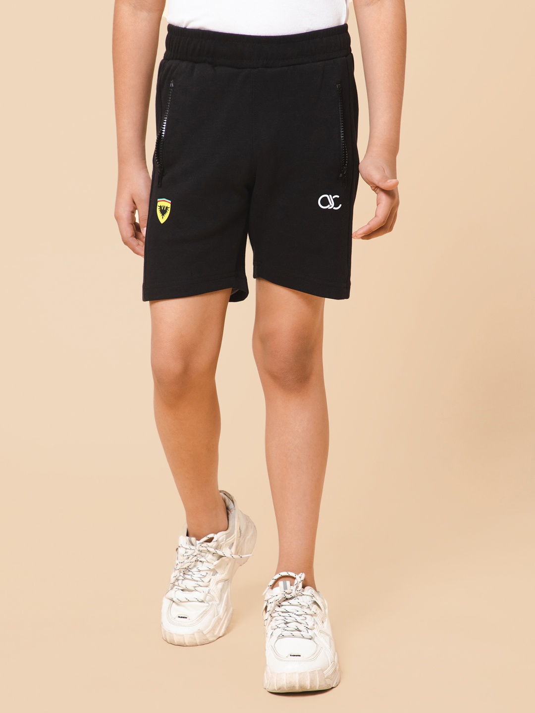 

Alan Jones Boys Black Outdoor Shorts