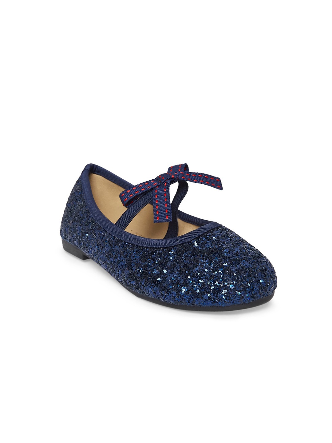 

Pantaloons Junior Girls Navy Blue Party Ballerinas Flats