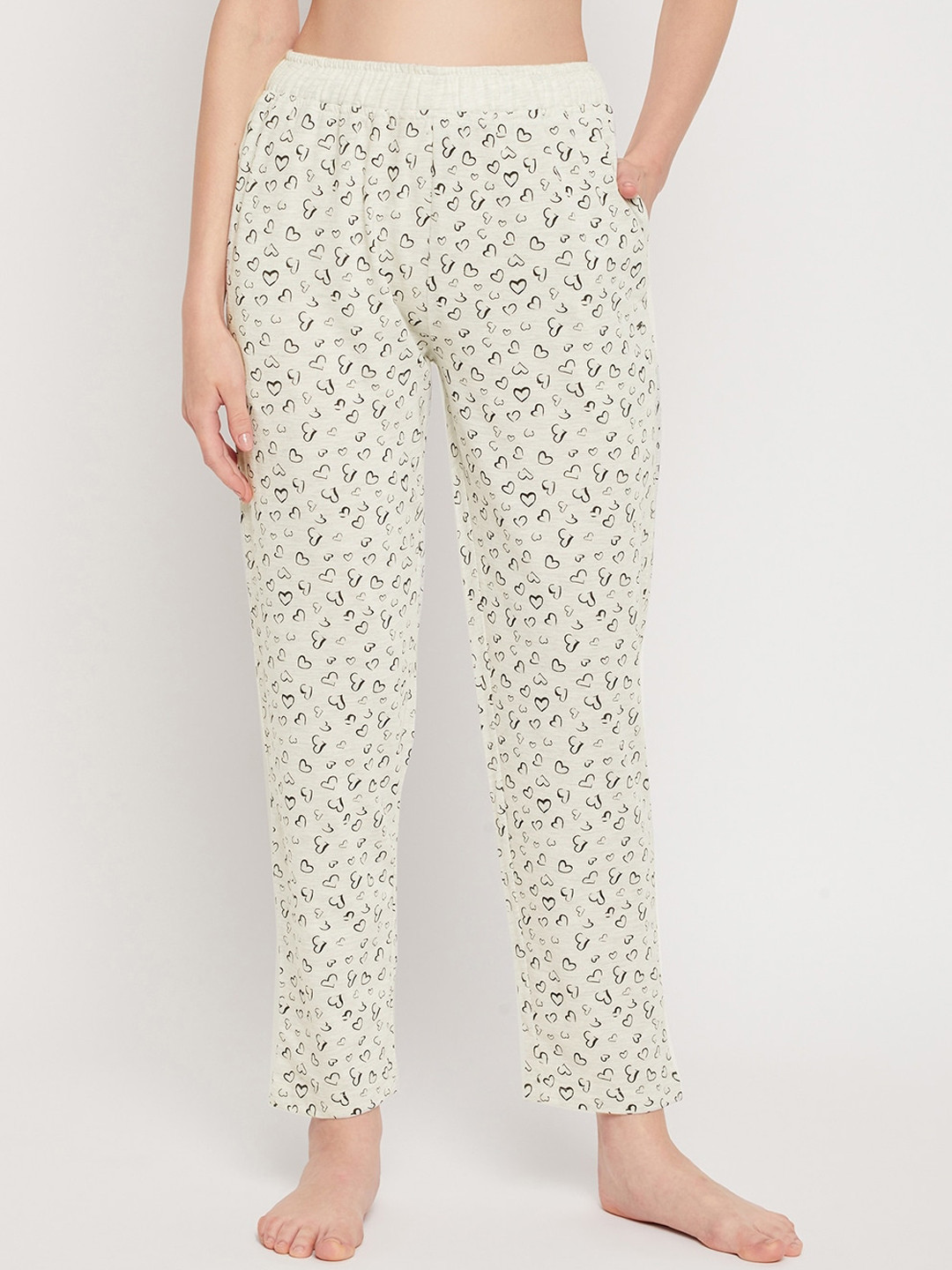 

Okane Women Grey Printed Lounge Pant