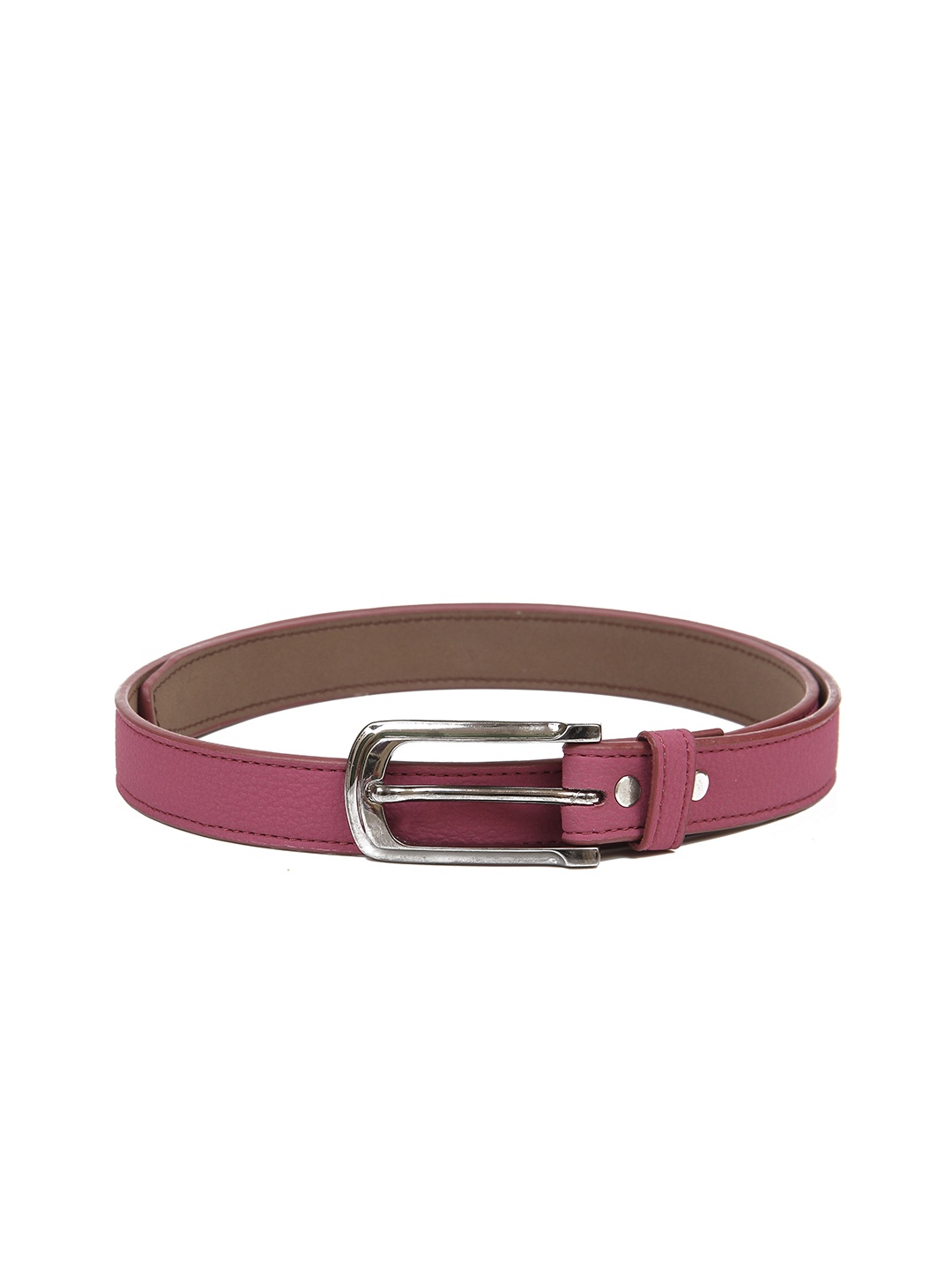 

thickskin Women Magenta Textured Belt