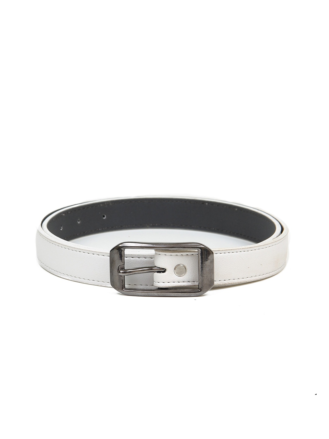 

thickskin Women White Textured Belt