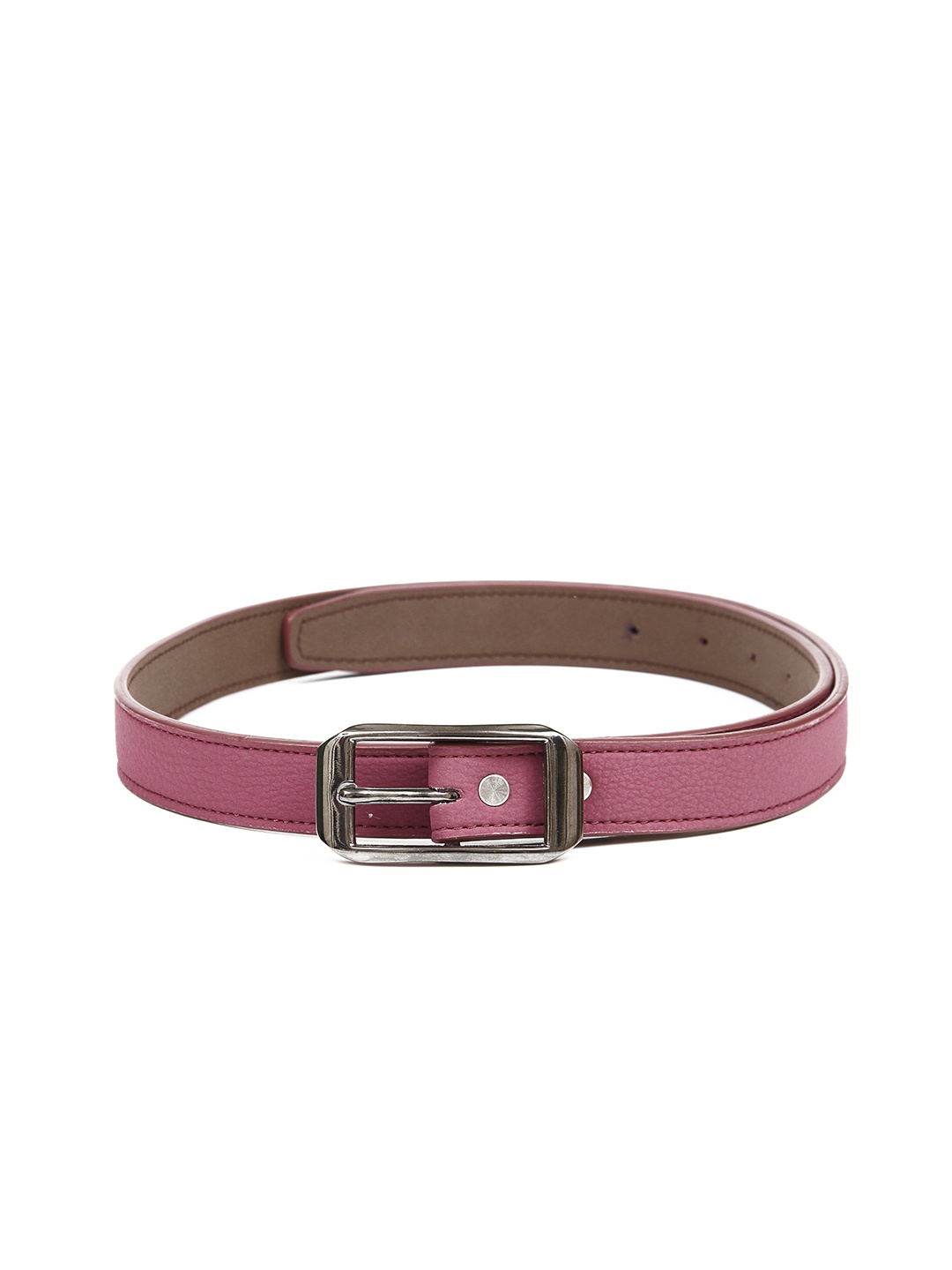

thickskin Women Magenta Textured Belt