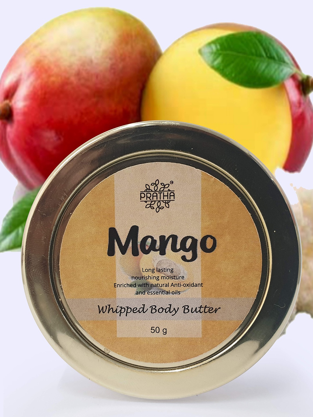 

Pratha Mango Whipped Body Butter with Natural Anti Oxidant 50 g, Beige