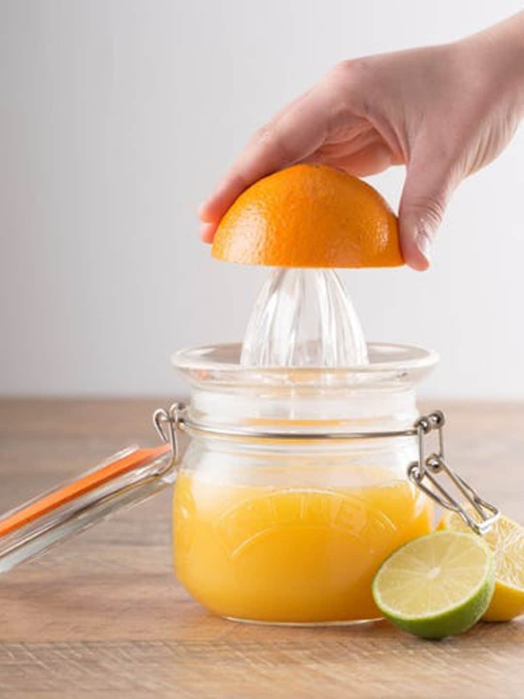 

KILNER Transparent Glass Microwave Safe Juicer Jar