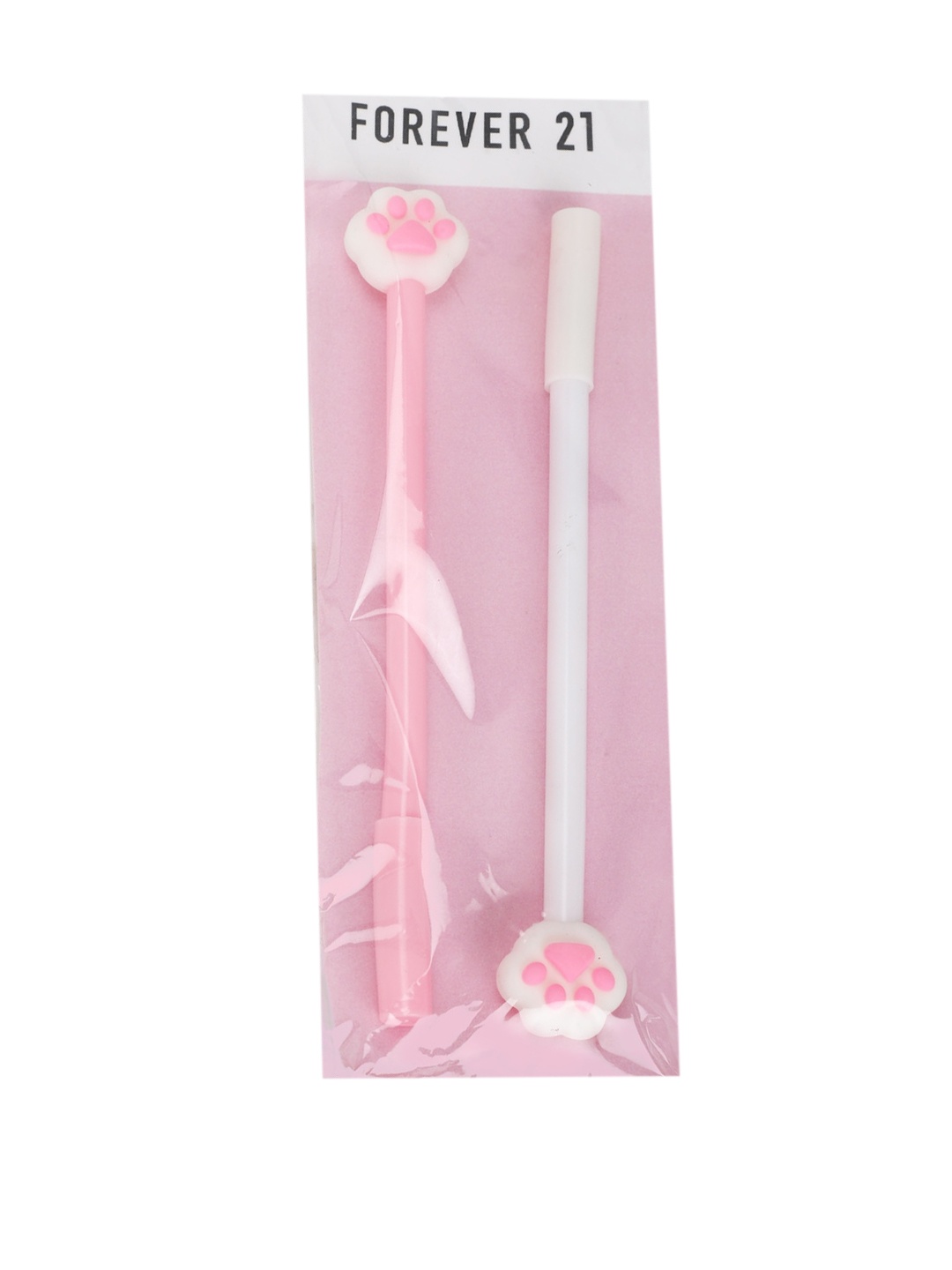 

FOREVER 21 Women Set of 2 Pink & White Pen