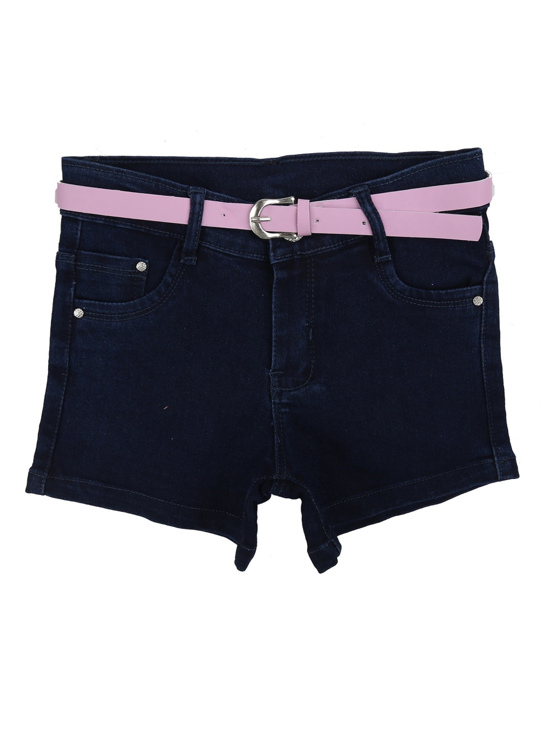

V-Mart Girls Navy Blue Denim Shorts