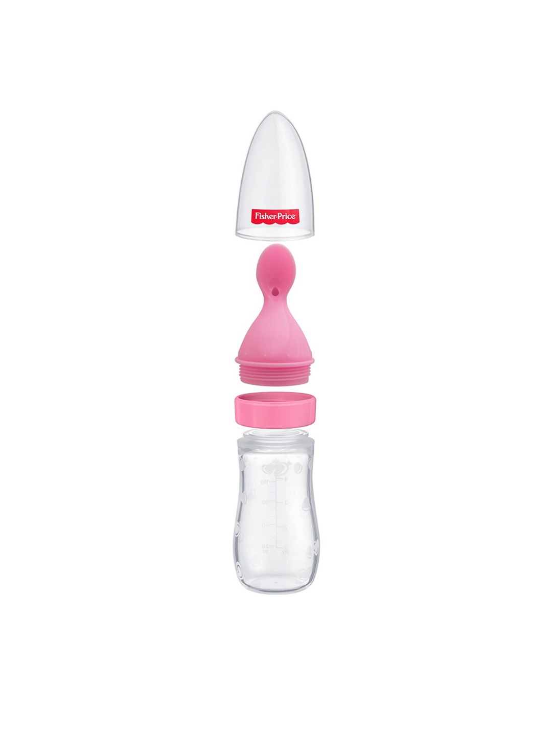 

Fisher-Price Kids Pink Squeezy Silicone Food Feeder 125ml