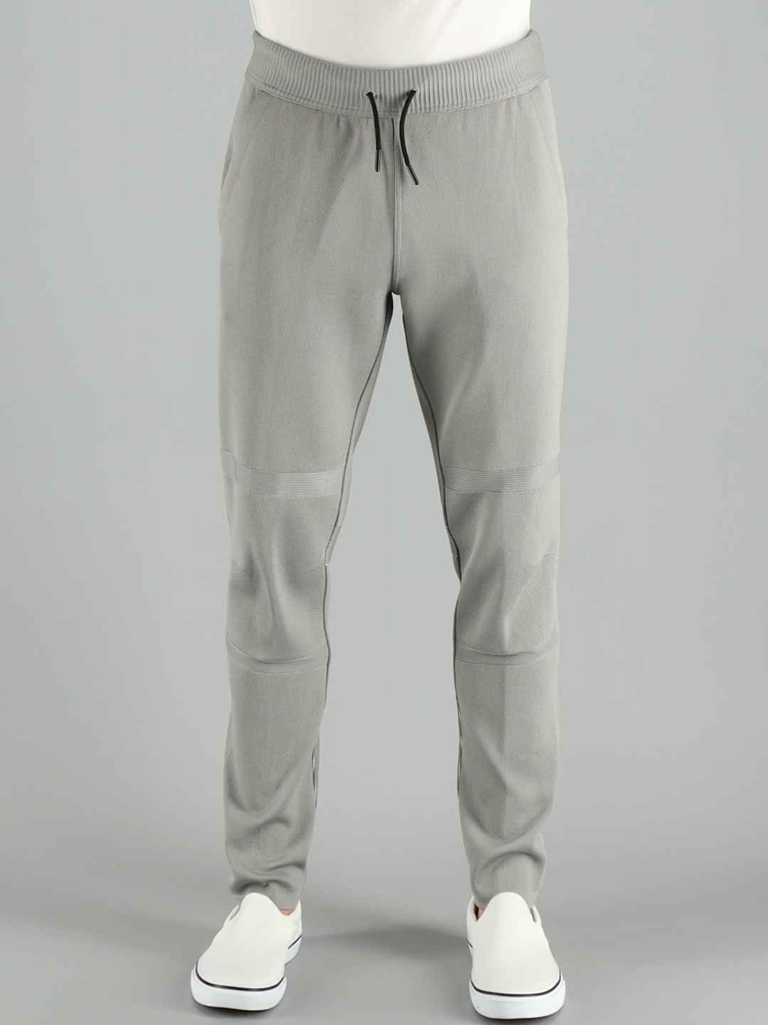 

FREESOUL Men Grey Solid Track Pants