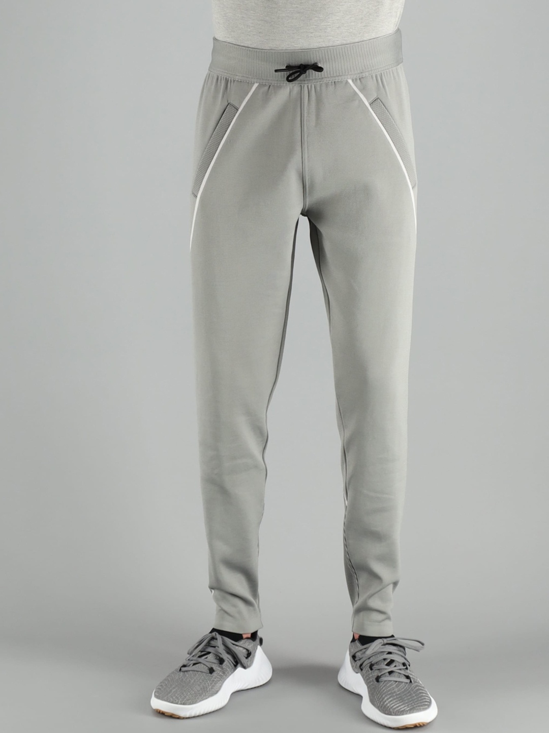 

FREESOUL Men Grey Printed Track Pants