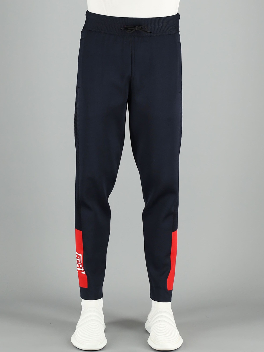

FREESOUL Men Navy Blue Solid Track Pants