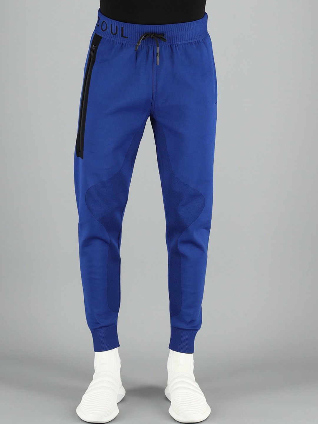 

FREESOUL Men Blue Solid Track Pants