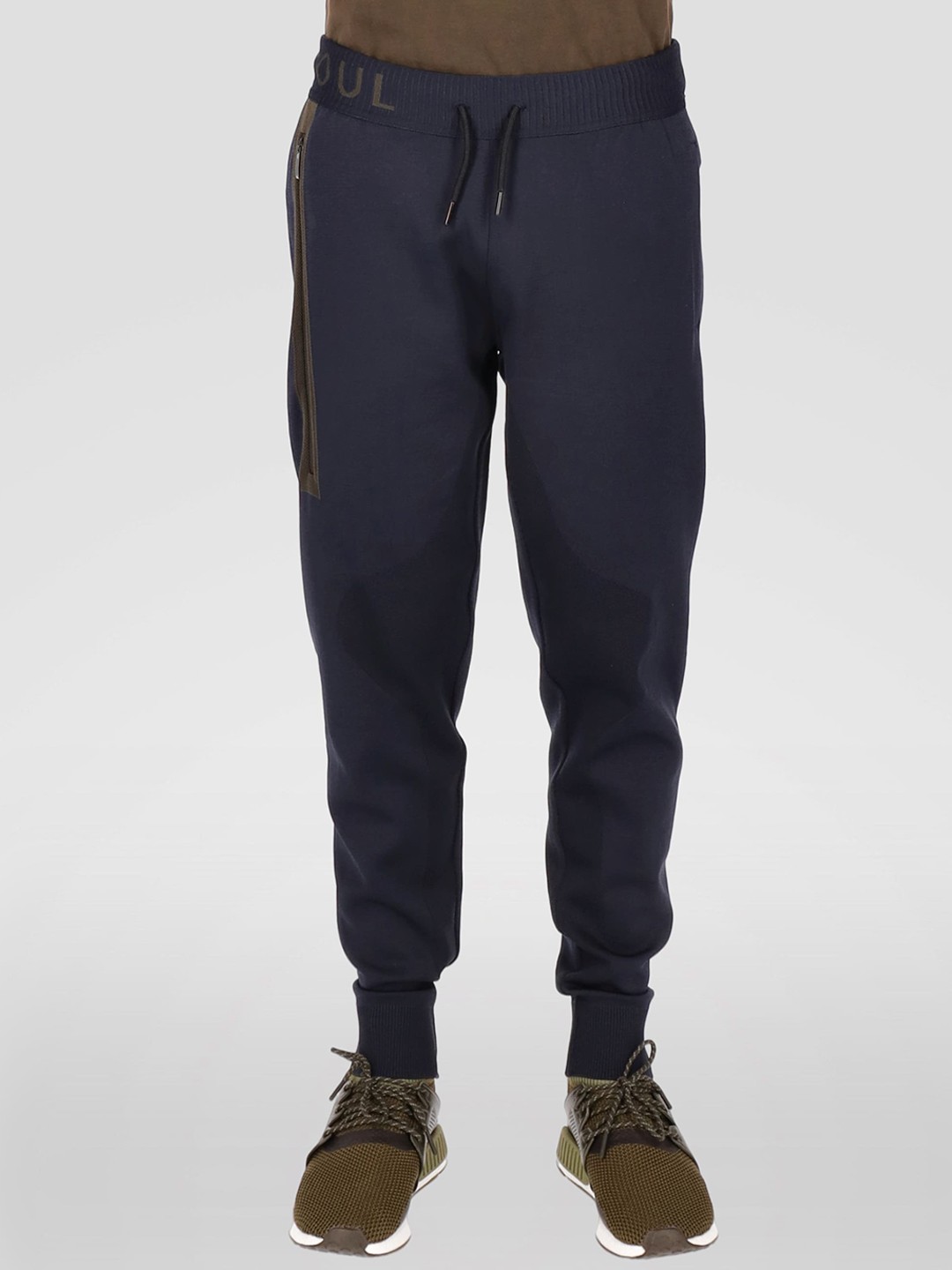 

FREESOUL Men Blue Solid Joggers