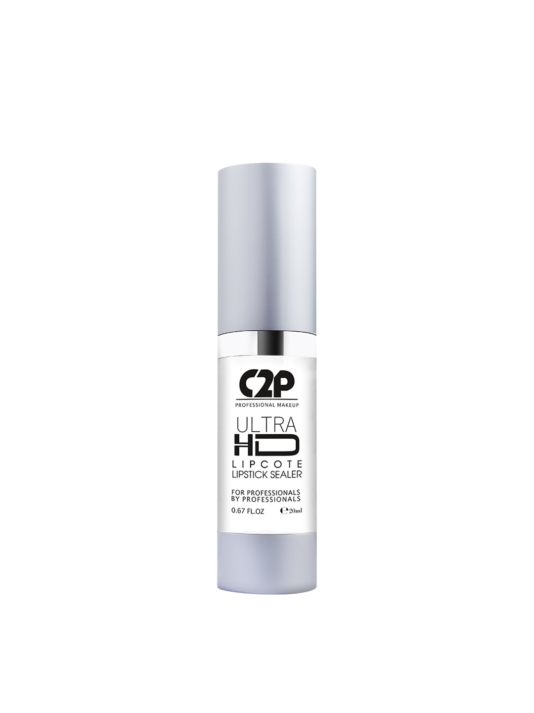 

C2P PROFESSIONAL MAKEUP Ultra HD Lipstick Sealer - Gloss, Silver