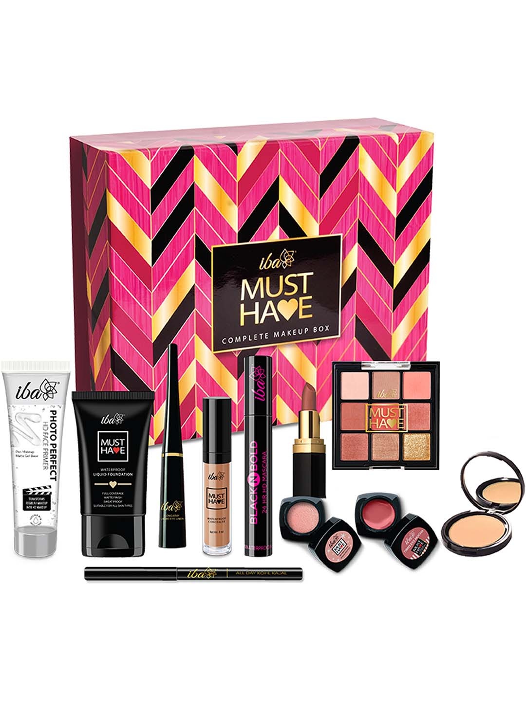

Iba Must Have Complete Makeup Box - Medium, Pink