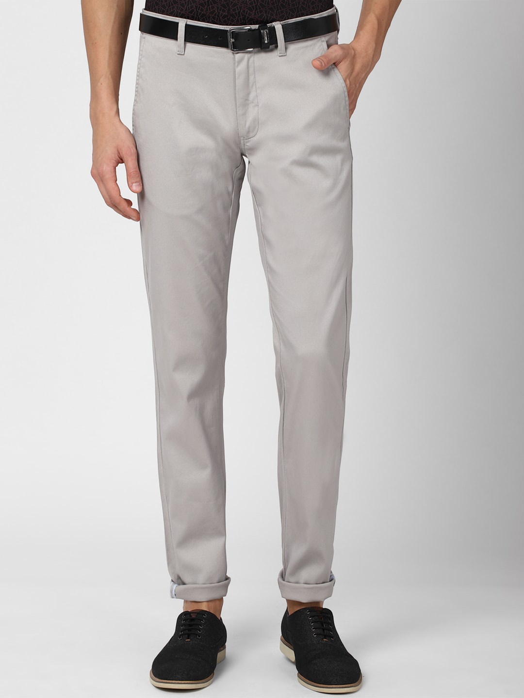 

Van Heusen Sport Men Grey Slim Fit Trousers