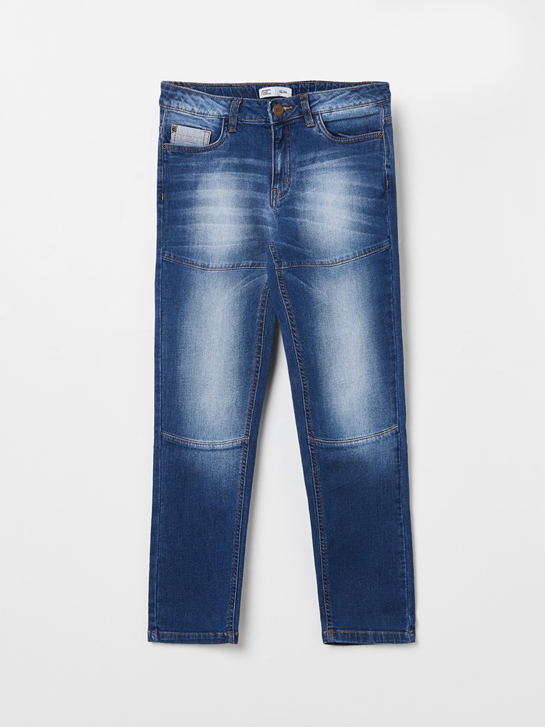 

Fame Forever by Lifestyle Boys Blue Heavy Fade Jeans