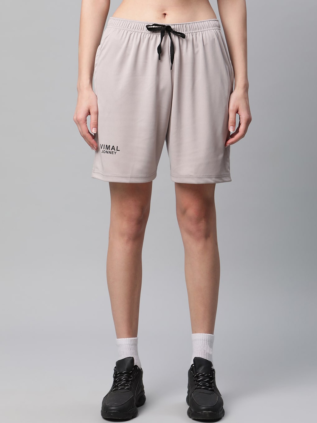 

MACK JONNEY JONNEY Women Grey Sports Shorts