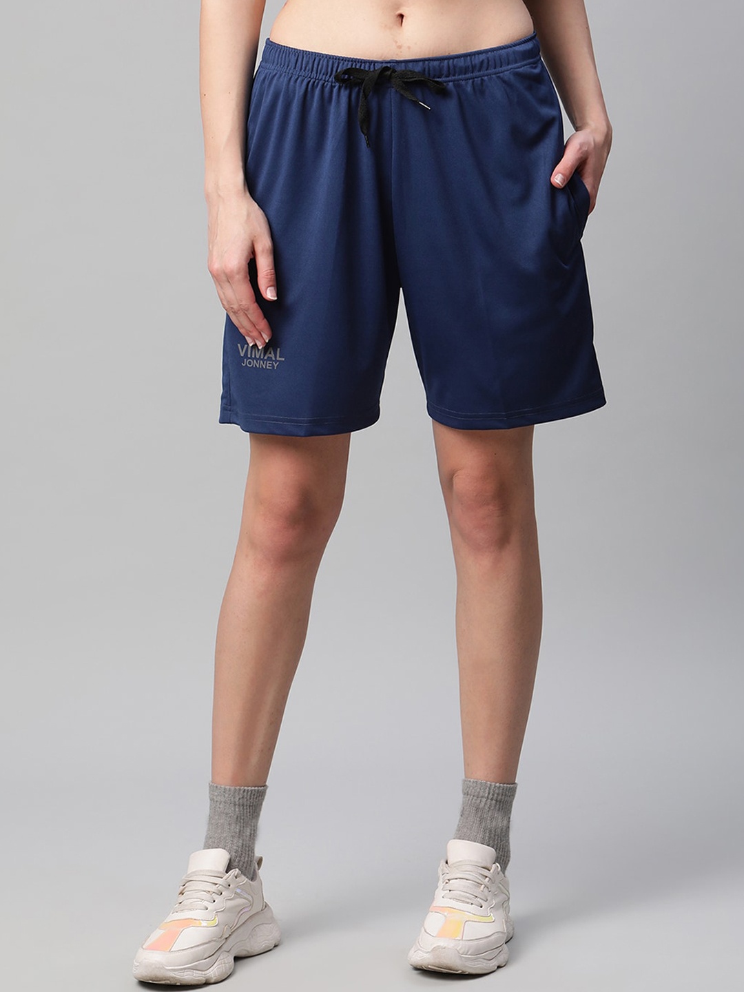 

MACK JONNEY JONNEY Women Blue Sports Shorts
