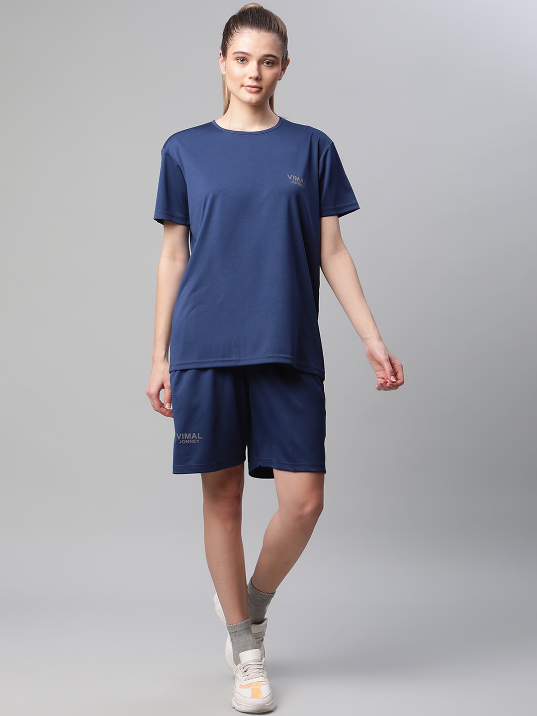 

MACK JONNEY JONNEY Women Blue Solid Track Suit