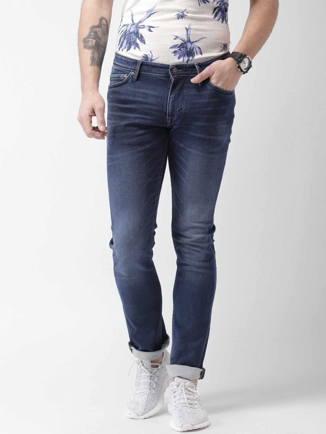 

Celio Men Blue Straight Fit Jeans