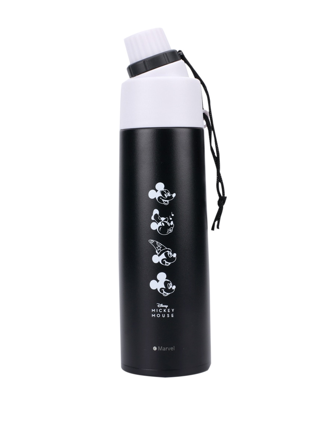 

Disney Kids Black & White Printed Flask Water Bottle 500 ML