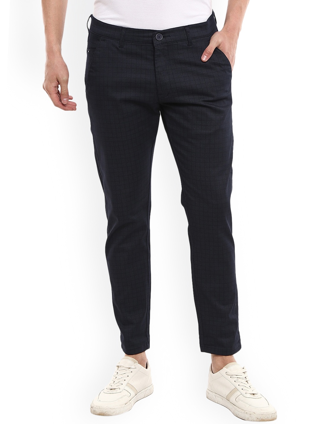 

V-Mart Men Blue Classic Trousers